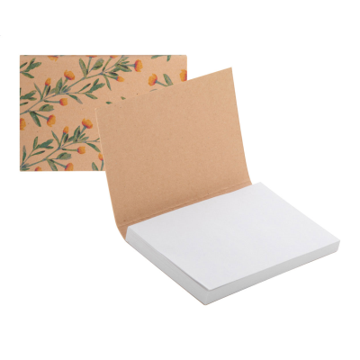 CUSTOM STICKY NOTE PAD in Natural