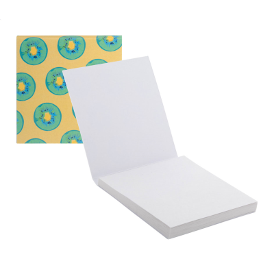 CUSTOM STICKY NOTE PAD in White