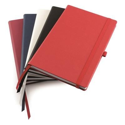DELUXE SILK STONE PAPER & RECYCLED COMO A5 CASEBOUND NOTE BOOK