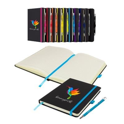 DENIRO A5 NOTE BOOK & DAVINCI BALL PEN SET