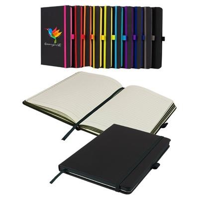 DENIRO EDGE A5 NOTE BOOK in Black