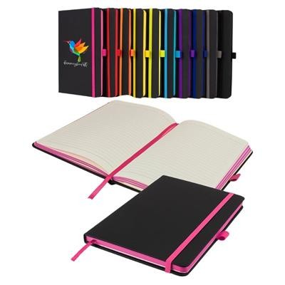 DENIRO EDGE A5 NOTE BOOK in Pink