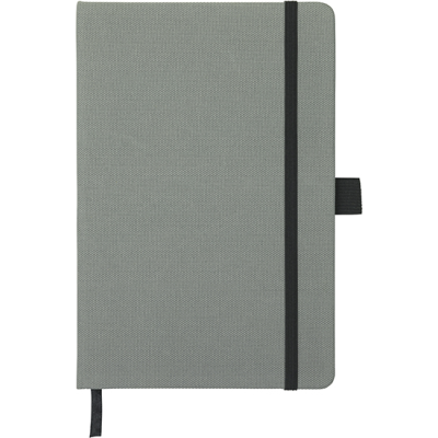 DOVER A5 ECO RECYCLED NOTE BOOK in Grey