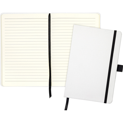 DOVER A5 ECO RECYCLED NOTE BOOK in White
