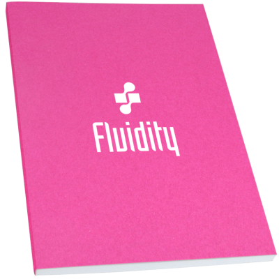 ENVIRO-SMART A4 RECYCLED NOTE BOOK with Cover