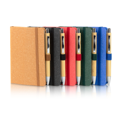 ENVIROBOOK A6 FSC & AMICA BALL PEN SET