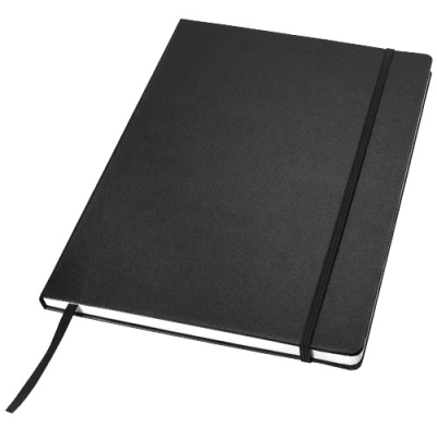EXECUTIVE A4 HARD COVER NOTE BOOK in Solid Black