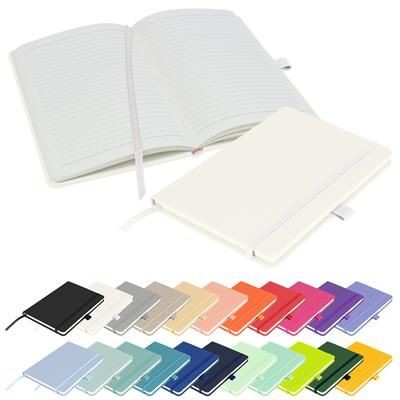 FULL COLOUR PRINTED NOTES LONDON - WILSON A5 FSC NOTEBOOK in White