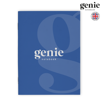 GENIE A4 FSC NOTE BOOK - UK MANUFACTURED