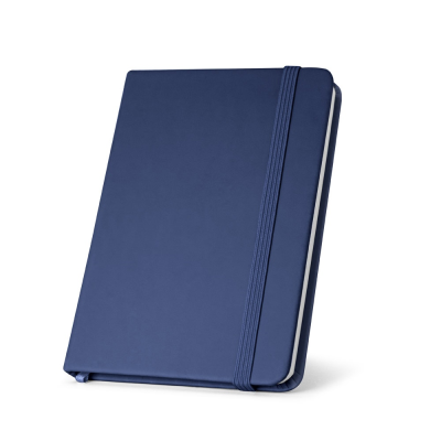 HEMINGWAY A5 PU NOTE PAD with Plain x Sheet in Blue