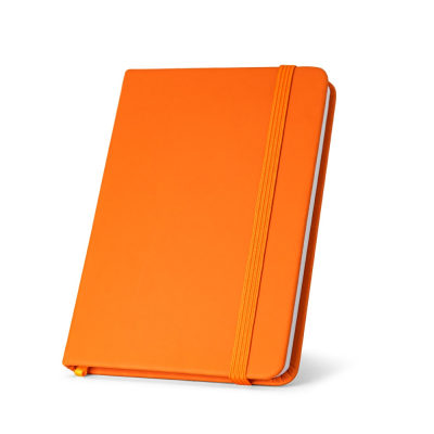 HEMINGWAY A5 PU NOTE PAD with Plain x Sheet in Orange