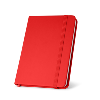HEMINGWAY A5 PU NOTE PAD with Plain x Sheet in Red