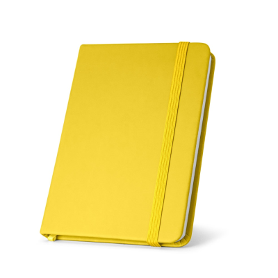 HEMINGWAY A5 PU NOTE PAD with Plain x Sheet in Yellow