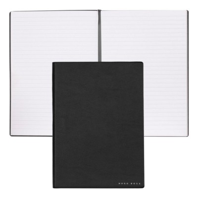HUGO BOSS NOTE BOOK A5 ESSENTIAL STORYLINE BLACK LINED