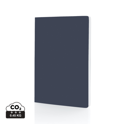 IMPACT SOFTCOVER STONE PAPER NOTE BOOK A5 in Blue