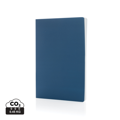 IMPACT SOFTCOVER STONE PAPER NOTE BOOK A5 in Blue