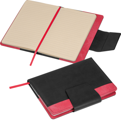 LINED NOTE BOOK ASUNCIÓN in Red 