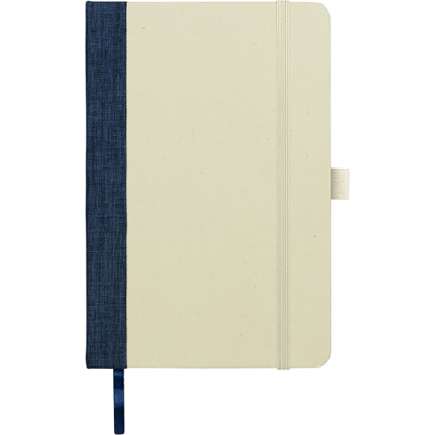 MAXTON ECO SUGARCANE A5 NOTE BOOK in Nat & Navy