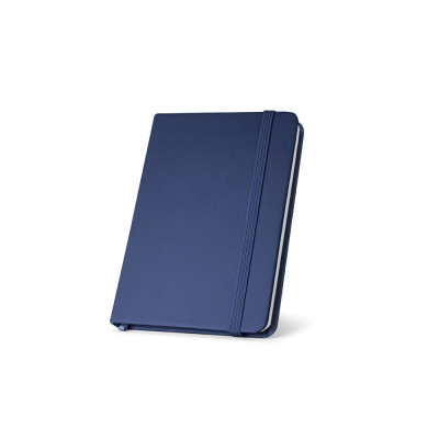 MEYER POCKET NOTE BOOK in PU with Plain x Sheet in Blue - PROMOTIONAL CORPORATE GIFT