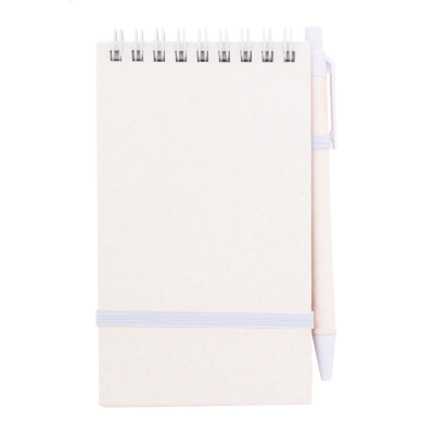 MILK CARTON NOTE BOOK in White
