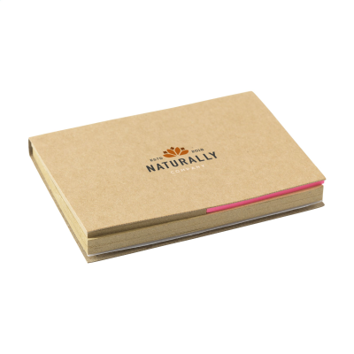 MILK-CARTON RECYCLED STICKYMEMO PAPER MEMO PAD in Brown