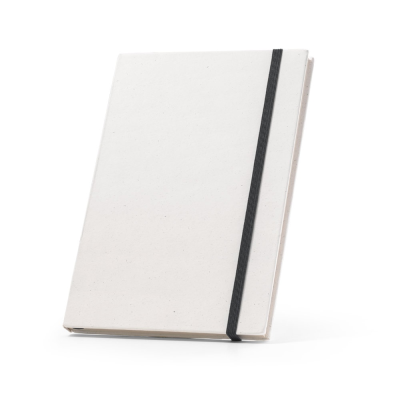 MILKY A5 NOTE PAD MADE FROM RECYCLED MILK CARTONS with Lined Pages in Black