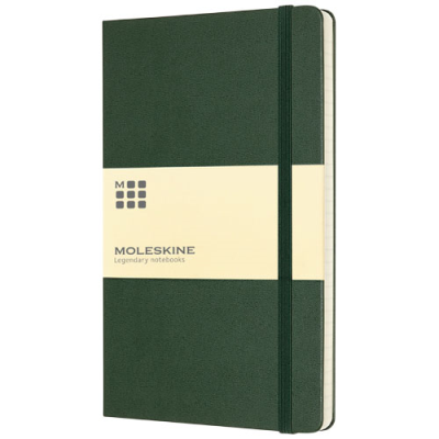 MOLESKINE CLASSIC L HARD COVER NOTE BOOK - RULED in Myrtle Green