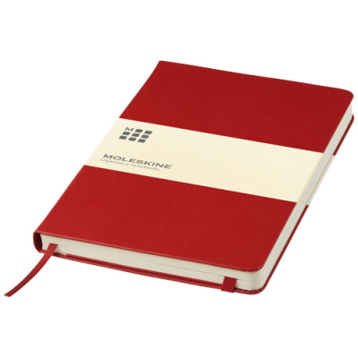 MOLESKINE CLASSIC L HARD COVER NOTE BOOK - RULED in Scarlet Red