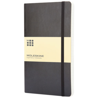 MOLESKINE CLASSIC L SOFT COVER NOTE BOOK - SQUARED - PROMOTIONAL CORPORATE GIFT