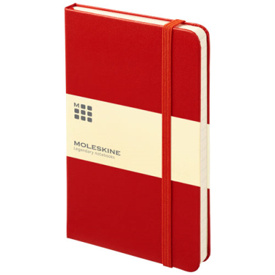 MOLESKINE CLASSIC PK HARD COVER NOTE BOOK - RULED in Scarlet Red