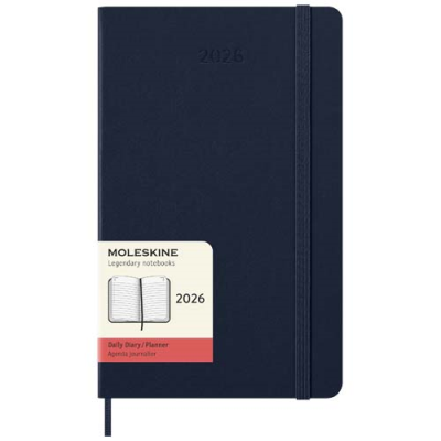 MOLESKINE HARD COVER 12 MONTH L DAILY PLANNER - PROMOTIONAL CORPORATE GIFT