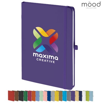 MOOD A5 FSC SOFT FEEL NOTE BOOK - PROMOTIONAL CORPORATE GIFT