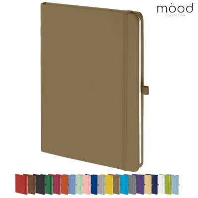 MOOD A5 FSC SOFT FEEL NOTE BOOK GOLD