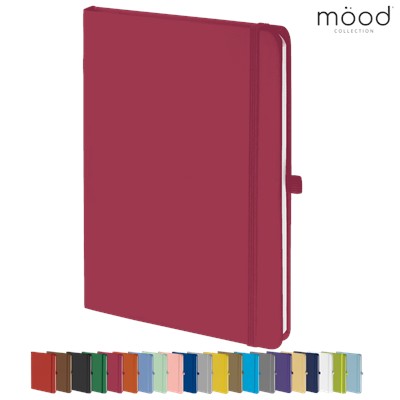 MOOD A5 FSC SOFT FEEL NOTE BOOK MAGENTA