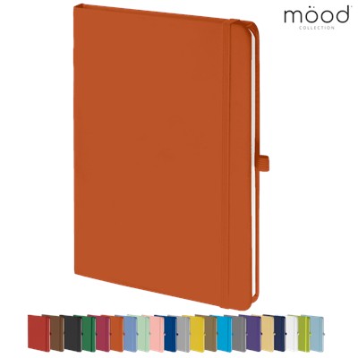 MOOD A5 FSC SOFT FEEL NOTE BOOK ORANGE