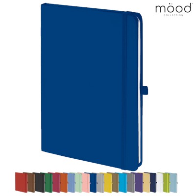 MOOD A5 FSC SOFT FEEL NOTE BOOK ROYAL BLUE