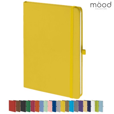 MOOD A5 FSC SOFT FEEL NOTE BOOK YELLOW