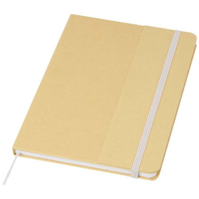 NELIDA A5 RECYCLED CARDBOARD CARD HARD COVER NOTE BOOK - PROMOTIONAL CORPORATE GIFT