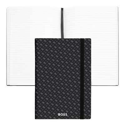 NOTE BOOK A5 MONOGRAM GREY LINED