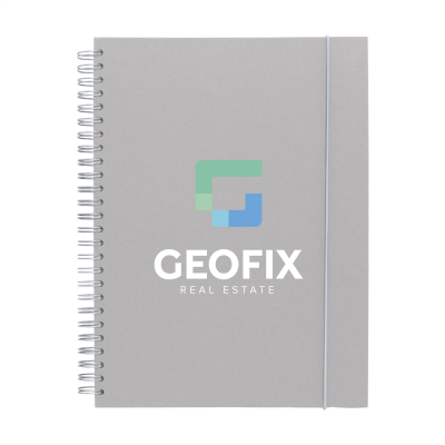 NOTE BOOK AGRICULTURAL WASTE A5 - HARDCOVER 100 PAPER in Grape