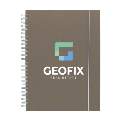 NOTE BOOK AGRICULTURAL WASTE A5 - HARDCOVER 100 PAPER in Recycled