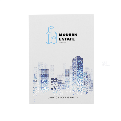 NOTE BOOK AGRICULTURAL WASTE A5 - SOFTCOVER 100 PAPER in Citrus