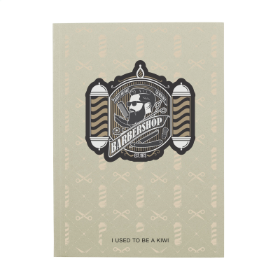 NOTE BOOK AGRICULTURAL WASTE A5 - SOFTCOVER 100 PAPER in Kiwi