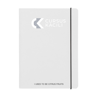 NOTE BOOK AGRICULTURAL WASTE A5 - SOFTCOVER 32 PAPER in Citrus