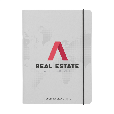 NOTE BOOK AGRICULTURAL WASTE A5 - SOFTCOVER 32 PAPER in Grape