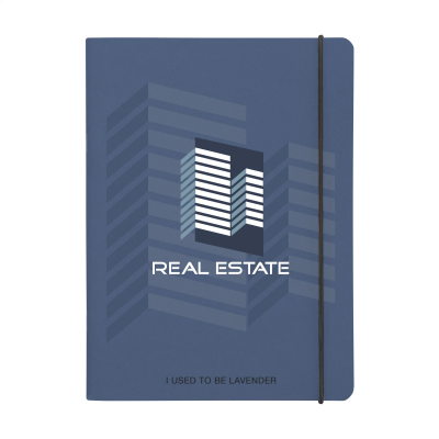 NOTE BOOK AGRICULTURAL WASTE A5 - SOFTCOVER 32 PAPER in Lavender