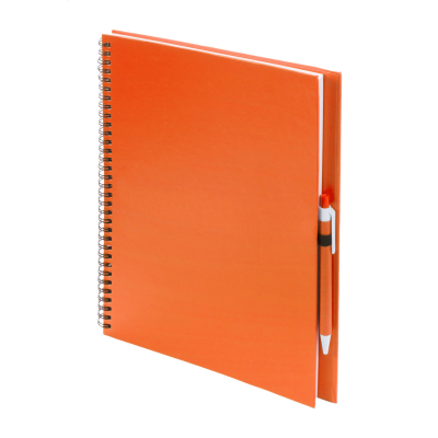 NOTE BOOK in Orange