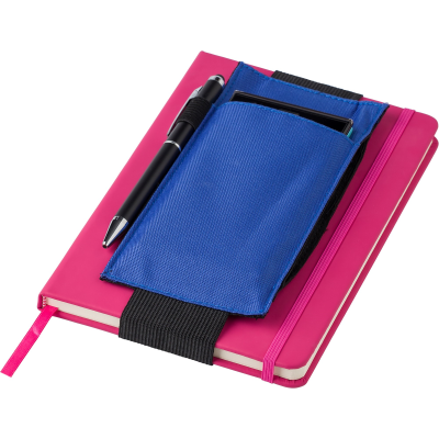NOTE BOOK POUCH in Cobalt Blue