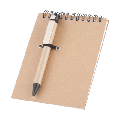 NOTE BOOK with Pen in Natural