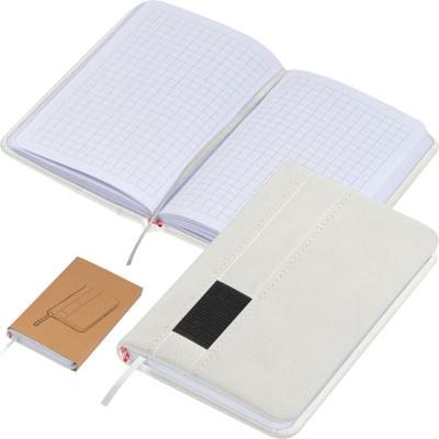 NOTE BOOK with Pocket A6 in White